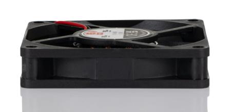 239-9448 RS PRO Axial Fan, 24 V dc, DC Operation, 21.7cfm, 7.2W, 310mA Max, 70 x 70 x 15mm