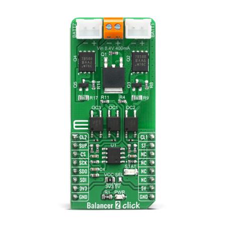 MIKROE-4058 MikroElektronika Balancer 2 Click Protection Functions for MCP3202 for Power Tools