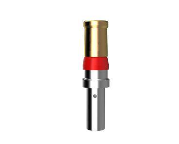 8638PPS1505LF Amphenol FCI, DW Male Solder D-Sub Connector Power Contact, Gold over Nickel Power, 14 AWG