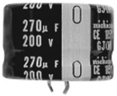 LGJ2D181MELY20 Nichicon 180μF Aluminium Electrolytic Capacitor 200V dc, Snap-In -