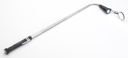 MRT582MF Eclipse 3.5(Head) kg, 5(Base) kg Lift Capacity Magnetic Pick Up Tool Extendable Pick Up Tool, 582 mm Stainless Steel