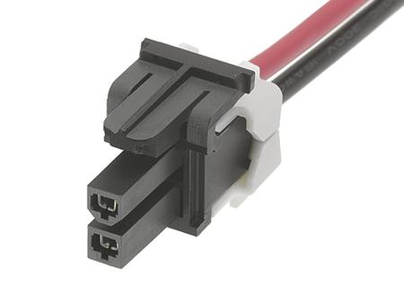 45135-0203 Molex Mini-Fit TPA 45135 Series Number Wire to Board Cable Assembly 2 Row, 2 Way 2 Row 2 Way, 300mm