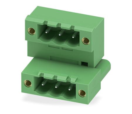 1846700 Phoenix Contact, 5.0mm Pitch, MDSTB 2.5/ 3-GF, 3 Way, Pluggable Terminal Block, Header, Solder Termination,