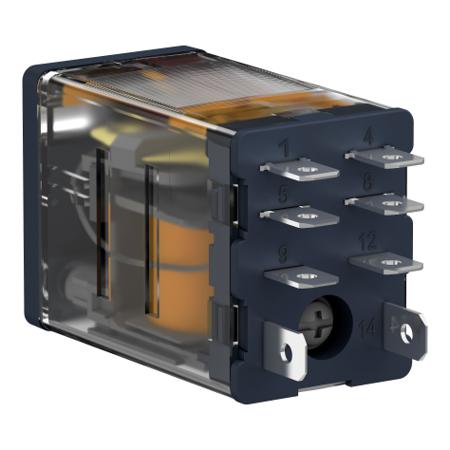 RPM21P7 Plug-in relay 250 V, 15 A rpm + options