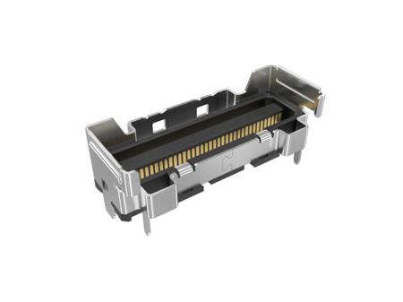 G9912322HR Amphenol Communications Solutions G9912322 Series Receptacle Edge Connector, PCB, 74-Contacts, 0.6mm Pitch, 1-Row