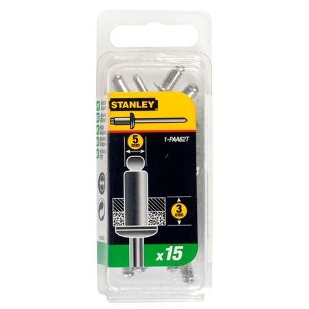 1-PAA62T Stanley Aluminium Rivet Set Rivet, 5mm