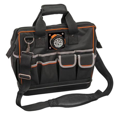 55431 Klein Tools 1680d Ballistic Weave Tool Bag with Shoulder Strap 387mm x 203mm x 356mm
