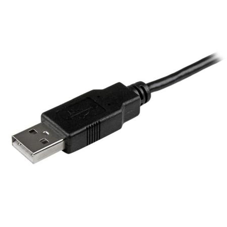 USBAUB50CMBK Startech Male USB A to Male USB Micro B USB Cable, 0.5m, USB A, USB Micro B