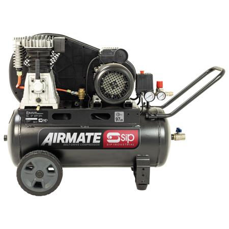 06456 SIP 3HP 50L Air Compressor, 145psi, 58kg