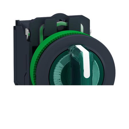 XB5FK133G5 Schneider Electric Selector Switch - (SPDT) 30mm Cutout Diameter, Illuminated 3 Positions