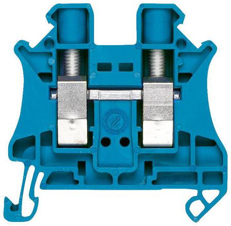 8WH10000AH01 Siemens 8WH Series Blue DIN Rail Terminal Block, 6mm², 1-Level, Screw Termination