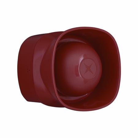 SY-HO-R Eaton Red 32-Tone Electronic Sounder, 9 → 28 V dc, 120dB at 1 Metre, Surface Mount, IP21C