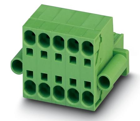 1728219 Phoenix Contact, 7.62mm Pitch, TSPC 5/ 3-STF-7.62, 3 Way, Pluggable Terminal Block, Plug, Spring Cage Termination,