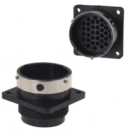 UTG022-35P Souriau Sunbank by Eaton Circular Connector, 35 Contacts, Flange, Standard Connector, Plug, Male, IP65, UTG Series
