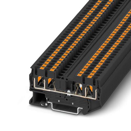 3209595 Phoenix Contact 4-Way Earth Terminal Block, 4mm², 12 AWG Wire, Push In