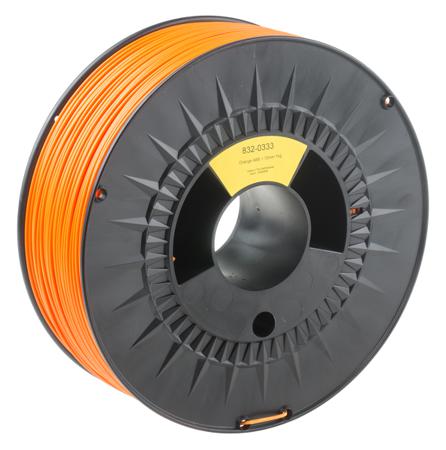 832-0333 RS PRO 1.75mm Orange ABS 3D Printer Filament, 1kg