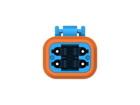 DT06-4S-TN07 TE Connectivity, DT06-4S Automotive Connector Socket Blue Cable 4 Way, Cable Termination