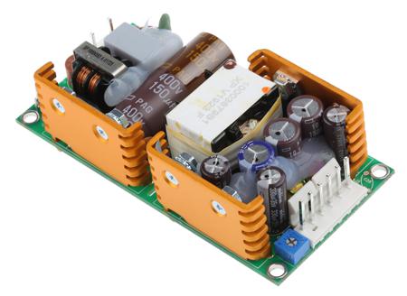 ECM40UT31 XP Power Switching Power Supply, , 5 V dc, ±12 V dc, 2 A, 6 A, 500 mA, 40W, Triple Output, 120 → 370 V
