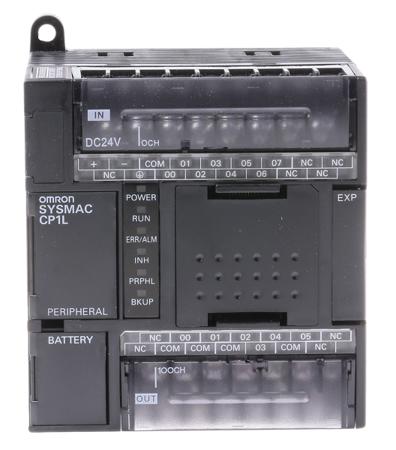 CP1L-L14DR-D Omron CP1L PLC CPU, USB Networking Computer Interface, 5000 Steps Program Capacity, 8 (DC) Inputs, 6 (Relay) Outputs