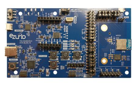 453-00001-K1 Ezurio BL54L15 (Nordic nRF54L15), Development Kit, Module, Trace Antenna BL54L15 Bluetooth Development Kit for Module