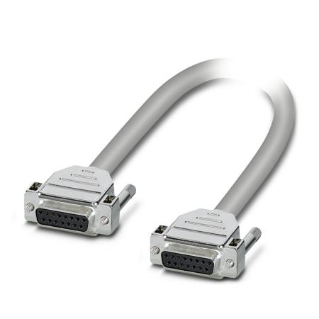 2305460 Phoenix Contact 15 Pin D-sub 15 Pin D-sub Serial Cable, 3m, CABLE-D15SUB/B/B Series