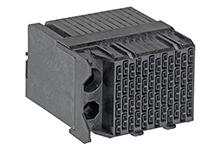 171320-3022 Molex 1.9mm Pitch Connector Backplane Connector, Receptacle, Right Angle, 12 Column, 8 Row, 90 Way, 171320