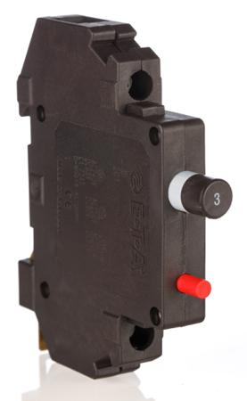 201-3A ETA Thermal Magnetic Circuit Breaker - 201  Single Pole, 3A Current Rating