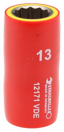 2380013 STAHLWILLE 13mm with 3/8 in Drive Socket Bi-Hex