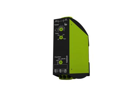 G2ZA20 10MIN 24-240V AC/DC Gamma Series DIN Rail Mount Timer Relay, 24 → 240V ac, 2-Contact, 10min, 5-Function, DPDT