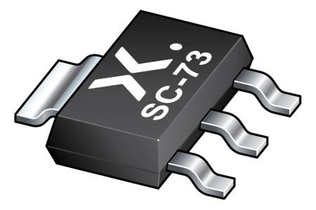 BCP56TX Nexperia  NPN Transistor, 1 A, 80 V, 3-Pin SC-73, SOT223