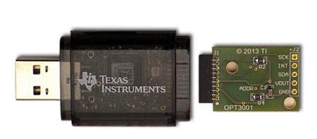 OPT3001EVM Texas Instruments OPT3001 Digital Ambient Light Sensor Ambient Light Sensor Evaluation Module for OPT3001 OPT3001