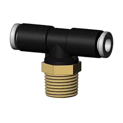 KQ2T08-02AS-X35 SMC KQ2T Series One-touch Fitting, Push In 8 mm to R 1/4 Male, Threaded-to-Tube Connection Style,