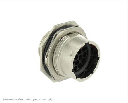 UT071619PH Souriau Sunbank by Eaton Circular Connector, 19 Contacts, Panel, Standard Connector, Plug, Male, IP68, IP69K, UT0 Series