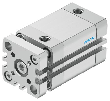 ADNGF-32-30-P-A Festo Pneumatic Compact Cylinder - 554243 32 mm Bore, 30 mm ADNGF Series, Double Acting Acting