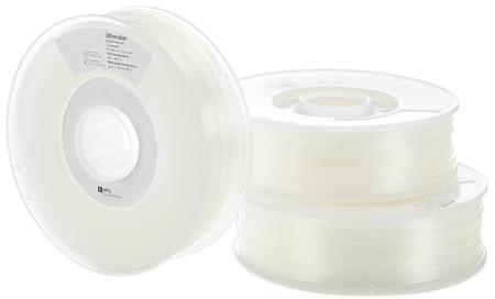 1647 Ultimaker 2.85mm Transparent Polyamide 3D Printer Filament, 750g