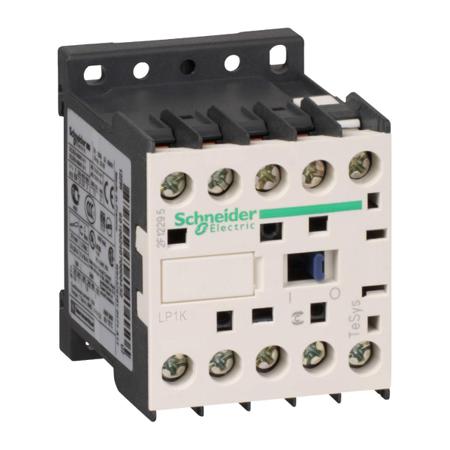 LP1K09004FD Schneider Electric TeSys K LP1K Contactor, 4 Pole, 9 A, 1 NO + 1 NC