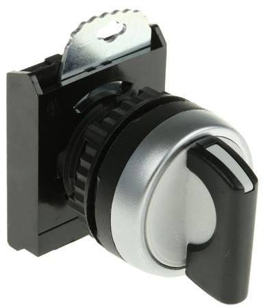 L21MA03 BACO BACO 3 Position Selector Switch Head Standard Handle Black Latching