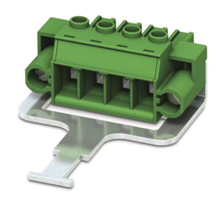 1778191 Phoenix Contact, 7.62mm Pitch, PC 5/ 4-STF-SH1-7.62, 4 Way, Pluggable Terminal Block, Plug, Screw Termination,