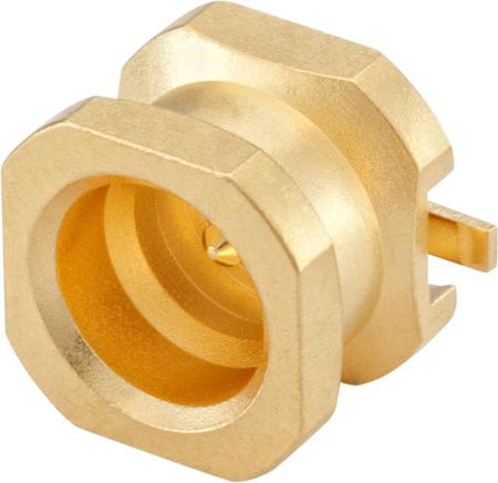 119S104-40ML5 Rosenberger P-SMP Series, Plug Surface Mount, 50Ω, Solder Termination, Straight Body