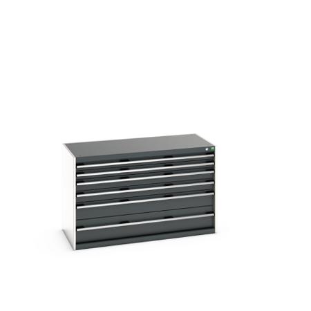40022110-19V Bott 6 Cabinet, Steel, 800mm x 650mm x 1300mm, Grey