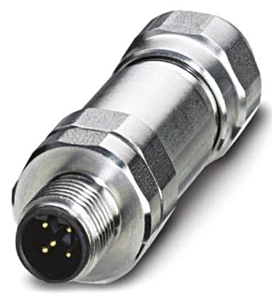 1440148 Phoenix Contact Circular Connector, 5 Contacts, Cable, M12 Connector, Plug, Male, IP65, IP67, IP69K, SACC Series