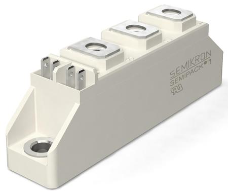 SKKH 106/16 E Semikron Danfoss , Diode/Thyristor Module SCR 1600V, 106A 150mA