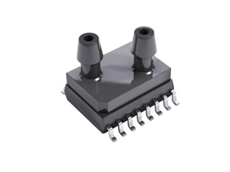 9541-040C-S-C-3-T TE Connectivity Pressure Sensor, 0.56psi Operating Max, PCB Mount, 16-Pin, 4.8psi Overload Max, SOIC-16