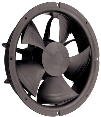 W3G250-HH07-03 ebm-papst Axial Fan, 1 → 115 V, ac Operation, 1910m³/h, 56W, 900mA Max, 280 x 280 x 80mm