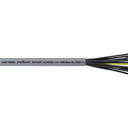 1119308 Lapp Lapp Olflex Classic 110 8 Core YY Control Cable, 1.5 mm², 50m, Unscreened