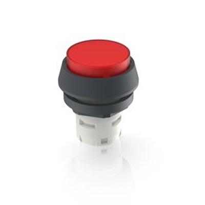 1.65.124.371/1306 RAFI Red Push Button LED for Use with Push Buttons