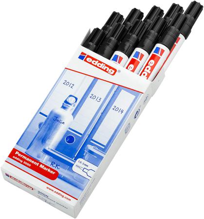 RS-4-3000001 Edding 1.5 → 3 mm Tip Black Marker Pen
