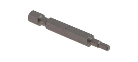 265-8343 Hexagon Hexagon Bit, 3 mm Tip, 1/4in Drive, 50mm Overall