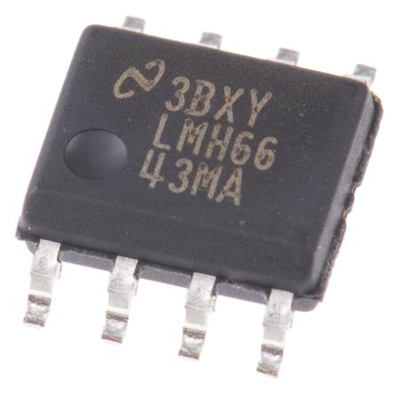 LMH6643MA/NOPB  Texas Instruments, Operational Amplifier, 57 MHz, 8-Pin 12.8 V SOIC