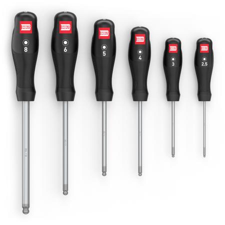 79863 INBUS Allen Hexagon Screwdriver Set, 6-Piece